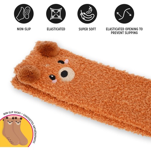 Legami Non-Slip Teddy Bear Socks For Kids - Its A Match! Αρκουδάκι KCS0013 8052694044619