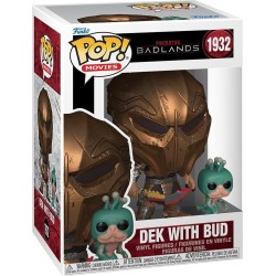 Funko pop! and buddy: predator badlands - dek with bud - collectable vinyl figure 86630 889698866309
