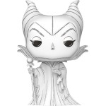 Funko Disney Princess pop! disney: sketched - maleficent - collectable vinyl figure - gift idea - 86422 889698864220