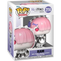 Funko pop! animation: re: zero - ram - collectable vinyl figure - gift idea - off 86512 889698865128
