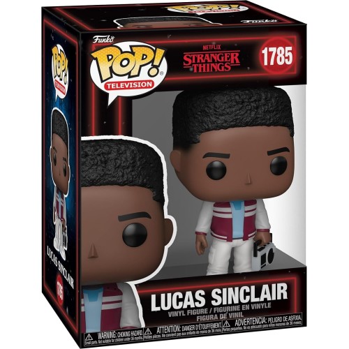 Funko pop! television: stranger things - lucas sinclair (with boombox) 1785 Φιγούρα Βινυλίου 75755 889698757553