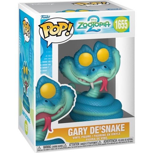 Funko pop! disney: zootopia 2 - gary de' snake 1655 Φιγούρα Βινυλίου 86637 889698866378