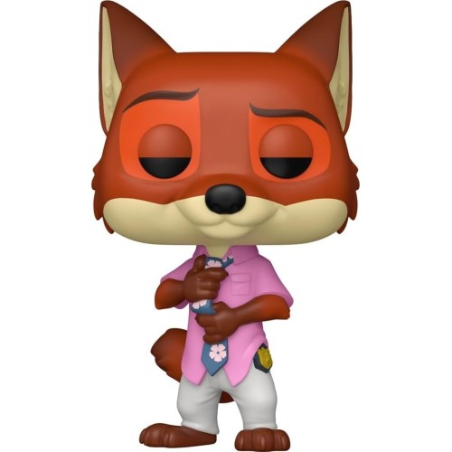 Funko pop! disney: zootopia 2 - nick wilde - collectable vinyl figure - official  86635 889698866354