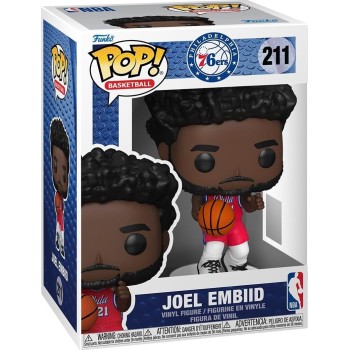 Funko pop! basketball: philadelphia 76ers - joel embiid 211 Φιγούρα Βινυλίου 86378 889698863780