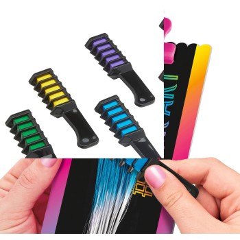 Lexibook Cra-z-art Deluxe Color Fx-hair Extensions Studio Σετ με Βαφές Κιμωλίας, Τούφες Extension και Διακόσμηση Μαλλιών 8+ Ετών