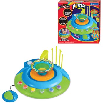 Lexibook cra-z-art motorized pottery  motorized pottery , foot switch and accessories ages 5+, 1 player 35.CRPOT1 3380743109589