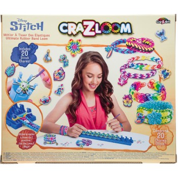 Lexibook Cra-z-art Stitch Αργαλειός Ελαστικών Κοσμημάτων Σετ Δημιουργίας Βραχιολιών με Γούρια 8+ Ετών, 1+ Παίκτες 35.CRLOOM9D 33