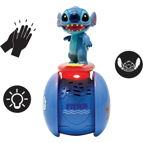 Lexibook Disney Stitch Ρομπότ Stitch Surfer Powerman - Με Φώτα and Ήχους Ο Αγαπημένος Stitch Έγινε Σέρφερ! Ένα Διαδραστικό Ρομπό