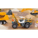 siku 3561, liebherr l 556  loader, 1:50, metal,plastic, orange, movable fro SI003561 4006874035618