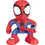 Jazwares Spiderman Ο Spidey Και Οι Καταπληκτικοί Φίλοι Του Λούτρινο Spidey 28Cm Που Αναποδογυρίζει & Μιλάει Με 50+ Ήχους-Φως JWS