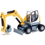 siku 3560  other license wacker neuson ew65 mobile excavator, yellow SI003560 4006874035601