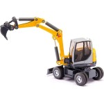 siku 3560  other license wacker neuson ew65 mobile excavator, yellow SI003560 4006874035601