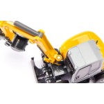 siku 3560  other license wacker neuson ew65 mobile excavator, yellow SI003560 4006874035601