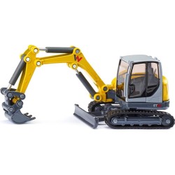 siku 3559  other license wacker neuson et 65 track excavator, yellow SI003559 4006874035595