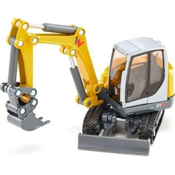 siku 3559  other license wacker neuson et 65 track excavator, yellow SI003559 4006874035595