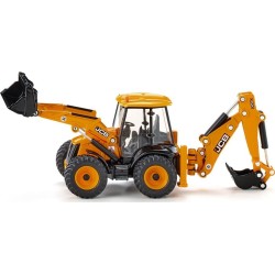 siku 3558, jcb 4cx backhoe loader, 1:50, metal,plastic, yellow, multifunctional, SI003558 4006874035588