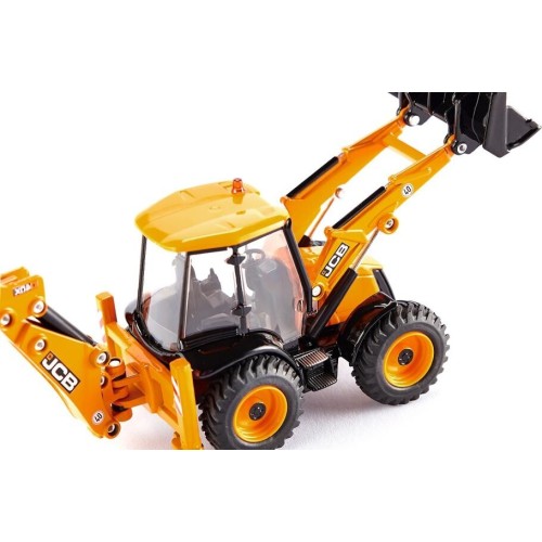 siku 3558, jcb 4cx backhoe loader, 1:50, metal,plastic, yellow, multifunctional, SI003558 4006874035588