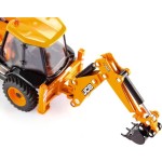siku 3558, jcb 4cx backhoe loader, 1:50, metal,plastic, yellow, multifunctional, SI003558 4006874035588