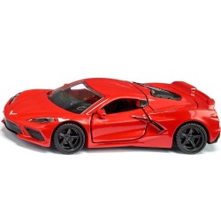 siku 2359, chevrolet corvette stingray, toy car, 1:50, metal/plastic, red,  SI002359 4006874023592