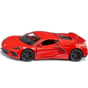 siku 2359, chevrolet corvette stingray, toy car, 1:50, metal/plastic, red,  SI002359 4006874023592