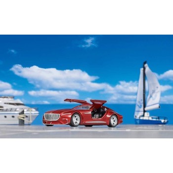 siku 2357,  mercedes maybach 6 grand coupe, 1:50, metal,plastic, red, openi SI002357 4006874023578