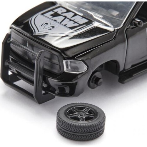 siku 2309, dodge ram 1500 police pick-up, 1:50, metal,plastic, removable ty SI002309 4006874023097