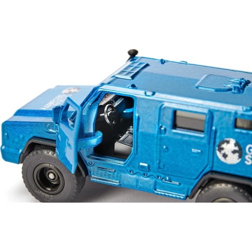 siku 1926, rheinmetall survivor cash transporter, toy car, 1:50, metal,plastic,  SI001926 4006874019267