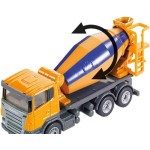 siku Cement Mixer, Construction Site Vehicle, 1:87, Metal,Plastic, Rotating Drum, Orange,Blue SI001896 4006874118960