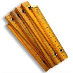 OEM Ξύλινο Μέτρο Σπαστό 100Εκ 12-054 6923980354809
