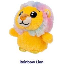 Lil Peepers Collectible Plush W2 10Cm (4 Designs) – Jazwares Wave 2 Rainbow Lion JWLP0113 196566207011