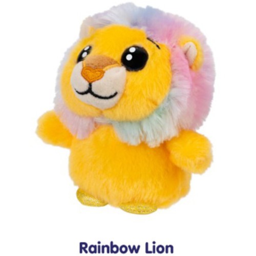 Lil Peepers Collectible Plush W2 10Cm (4 Designs) – Jazwares Wave 2 Rainbow Lion JWLP0113 196566207011