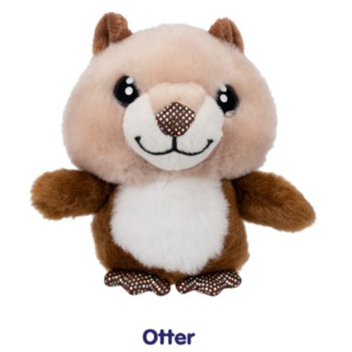 Lil Peepers Collectible Plush W2 20Cm (3 Designs) – Jazwares Wave 2 Otter JWLP0104-W02 196566201446