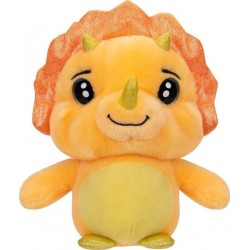 Lil Peepers Collectible Plush W1 19Cm (3 Designs) – Jazwares Wave 1 Triceratops JWLP0104-W01 196566201521