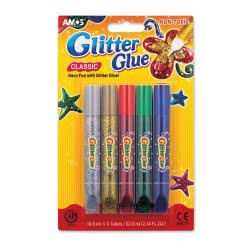 OEM Κόλλα Χειροτεχνίας Glitter Glue 5 Χρώματα 10.5Ml 49-163 8802946006564