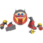 JAKKS PACIFIC sonic the hedgehog jakks  giant eggman robot battle set cs net,red,grey and JPA40926 192995409262