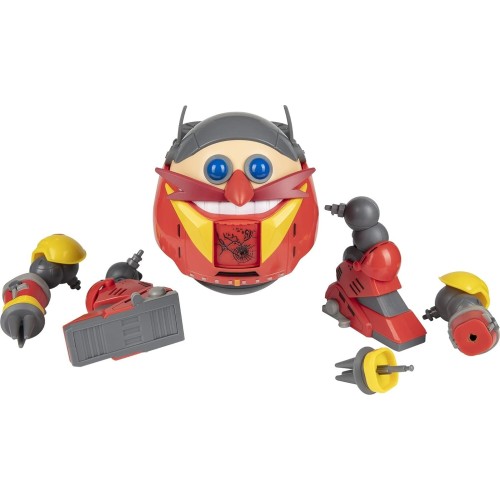 JAKKS PACIFIC sonic the hedgehog jakks  giant eggman robot battle set cs net,red,grey and JPA40926 192995409262