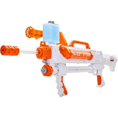 JAKKS PACIFIC Toilet Paper Blasters Sheet Storm, Toy Blaster Shoots Rapid Fire TP Spitballs Up To 50 Ft JPA15030 192995150300