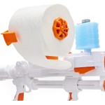 JAKKS PACIFIC Toilet Paper Blasters Sheet Storm, Toy Blaster Shoots Rapid Fire TP Spitballs Up To 50 Ft JPA15030 192995150300