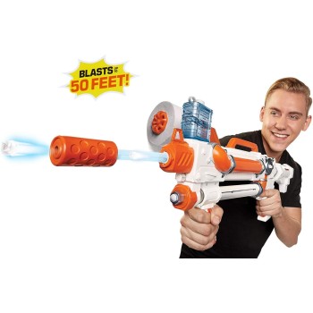 JAKKS PACIFIC Toilet Paper Blasters Sheet Storm, Toy Blaster Shoots Rapid Fire TP Spitballs Up To 50 Ft JPA15030 192995150300