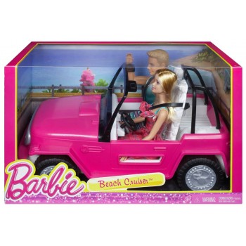 Mattel Barbie Τζιπάκι Με Barbie Και Ken CJD12 887961093926