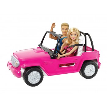 Mattel Barbie Τζιπάκι Με Barbie Και Ken CJD12 887961093926