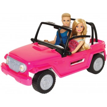 Mattel Barbie Τζιπάκι Με Barbie Και Ken CJD12 887961093926