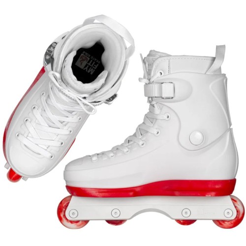 Playlife Rave Tomo pro Skates - White/red Color White-red, Size 41-42 19.880366/41 4040333605417