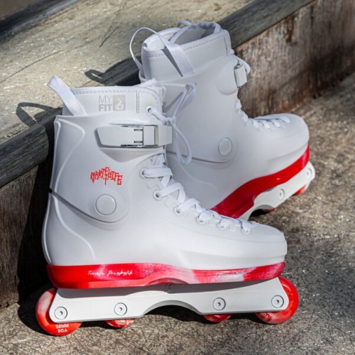 Playlife Rave Tomo pro Skates - White/red Color White-red, Size 41-42 19.880366/41 4040333605417