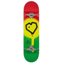 ΑΘΛΟΠΑΙΔΙΑ Print Spray Heart Complete Skateboard 8 - Rasta 72.020503999E800 5060626668324