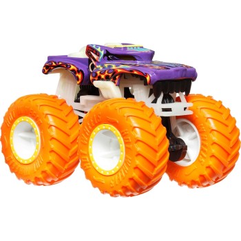 Mattel Hot Wheels Monster Trucks Die-cast 1:64 Scale Toy Truck That Glows in the Dark (styles May Vary) JFX08 194735307708