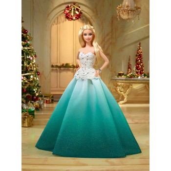 Mattel Barbie Συλλεκτική Holiday 2016 Φόρεμα Σμαράγδι DGX98 887961204988