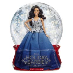Mattel Barbie Συλλεκτική Holiday 2016 Μπλε Φόρεμα DGX99 887961205022