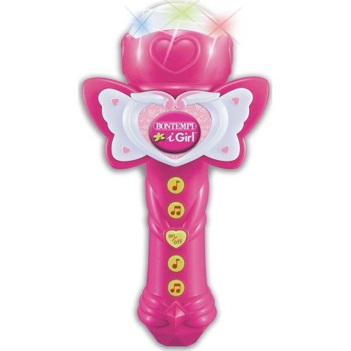 Gialamas Μικρόφωνο Καραόκε Ροζ Igirl - Bontempi  BN412071 047663336831