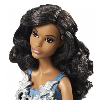 Mattel Barbie Συλλεκτική Holiday 2016 Μπλε Φόρεμα DGX99 887961205022